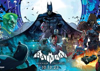 Розкрито дату релізу збірки Batman Arkham Trilogy для Nintendo Switch