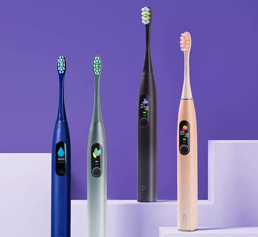 Ультразвуковая щётка Oclean X Pro и другие гаджеты компании по акционной цене на AliExpress 11.11