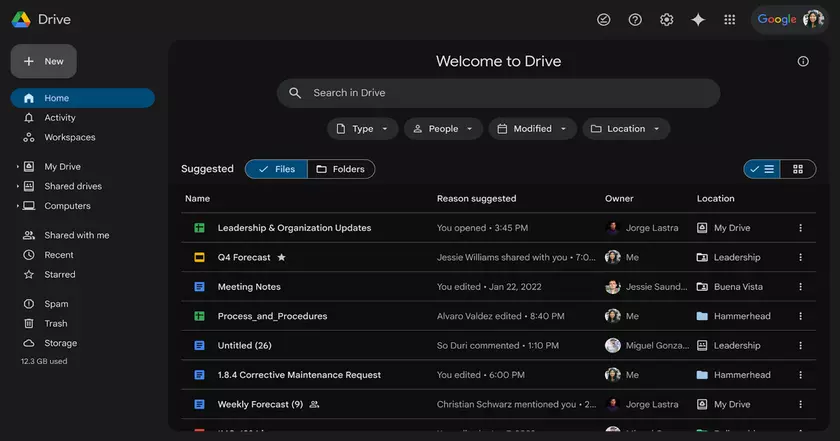 В Google Drive доступен темный режим: Что известно? 