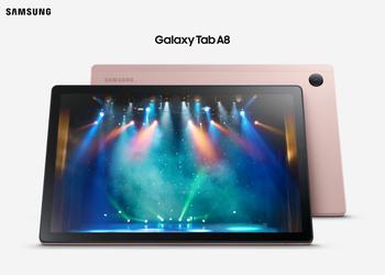 Samsung Galaxy Tab A8 10.5 (2021): Unisoc Tiger T618 chip, 7040 mAh battery, stereo speakers, LTE support and price tag from € 230