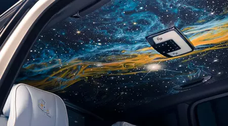 Rolls-Royce Cullinan Cosmos: the SUV's ceiling has been turned into a work of art