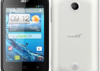 Acer покажет на MWC 2013 бюджетного симпатягу Liquid Z2 на одну и две SIM-карты