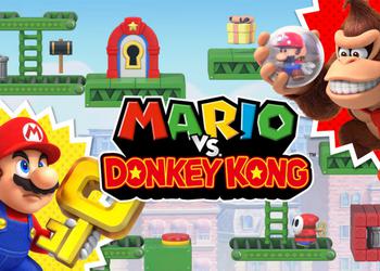 На Nintendo Switch состоялся релиз римейка Mario vs. Donkey Kong на Nintendo Switch