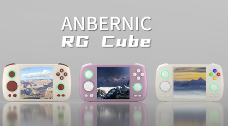 Представлено ігрову консоль Anbernic RG Cube для любителів ретро-ігор