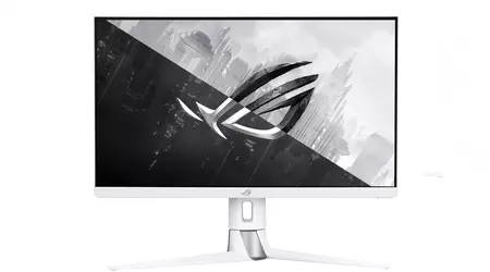 ASUS unveiled the White Edition version of the ROG PG27UQR 4K monitor