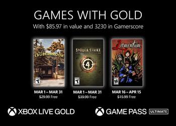 Microsoft announces Xbox Live Gold games in March