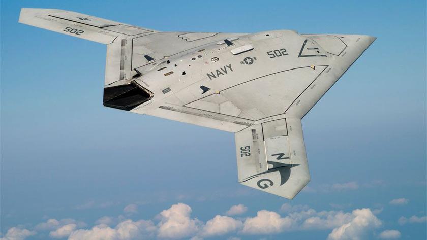 TAI a publié les premières images du nouveau drone furtif Anka-3 Northrop Grumman de type X-47B.