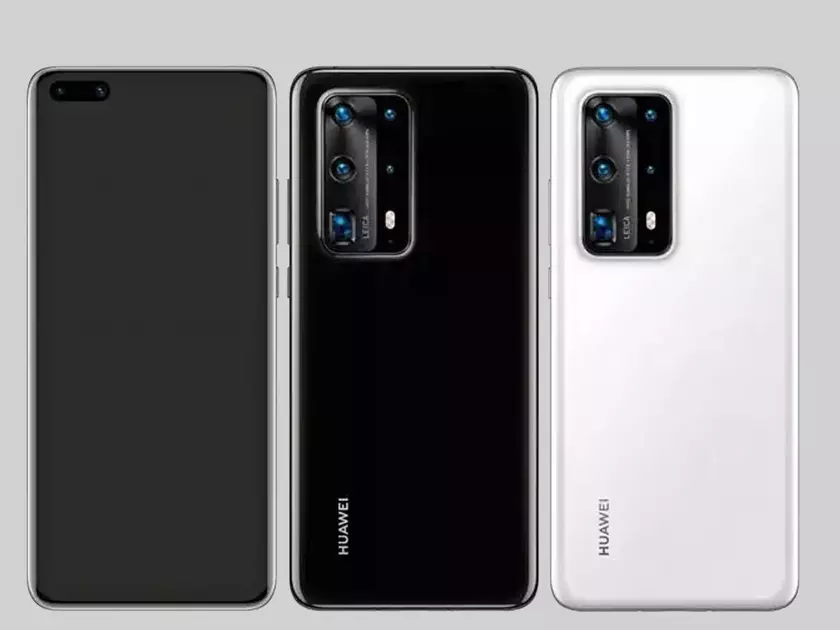 Флагман Huawei P40 на новом рекламном постере — с тройной селфи-камерой!