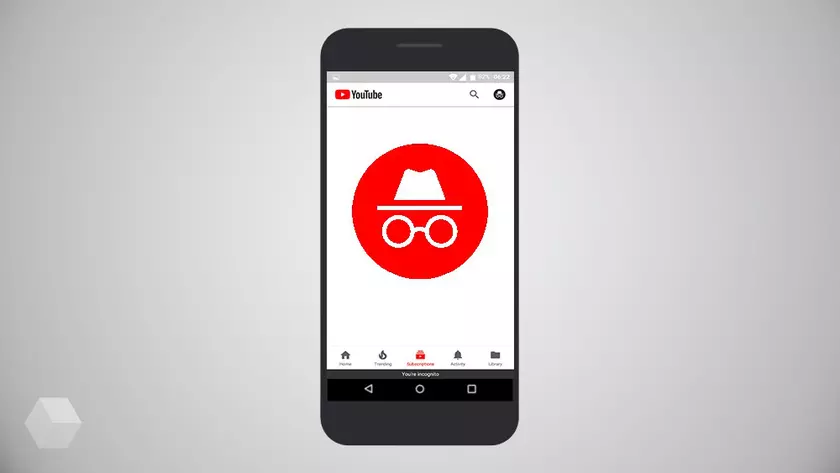 В YouTube для Android появился режим инкогнито