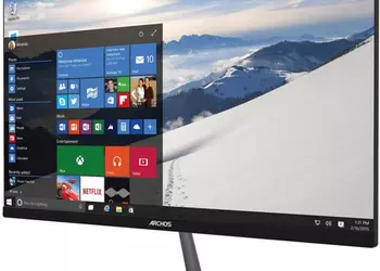 Archos Vision 215: стильный моноблок с безрамочным дисплеем и ценником 300 евро