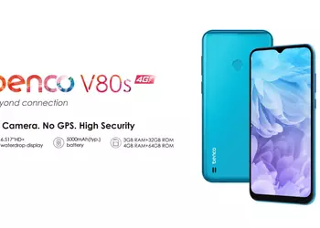 Benco V80s unveiled: a smartphone for paranoiacs without any camera or GPS