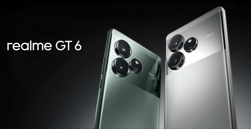 realme GT 6 дебютировал в Европе: смартфон с AMOLED-дисплеем на 120 Гц, чипом Snapdragon 8s Gen 3, защитой IP65 и батареей на 5500 мАч за €700