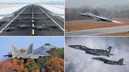 L'F-35 Lightning II, l'F-22 Raptor, l'F-15E Strike Eagle e l'F-15 Eagle parteciperanno alla prima esercitazione William Tell in 19 anni.