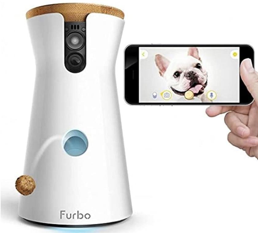 Furbo dog camera treat dispenser