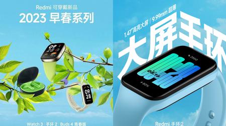 1,47-calowy wyświetlacz AMOLED i korpus o grubości 9,99 mm: Xiaomi teasuje Redmi Band 2 fitness tracker przed premierą