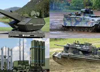 Германия передала Украине ЗРК Skynex, БМП Marder 1A3, боеприпасы для Gepard, ракеты IRIS-T SL и другое вооружение