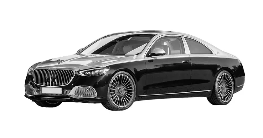 Мерцание будущего: как выглядит новое купе Mercedes S-Class в заявке на товарный знак