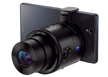 Sony Cyber-shot QX100 и QX10 — камеры, которые «пристёгиваются» к смартфону