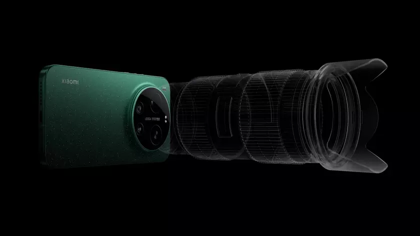 Концептуальный смартфон Xiaomi с камерой