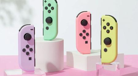 Nintendo présente de nouveaux jeux de manettes Joy-Con pastel