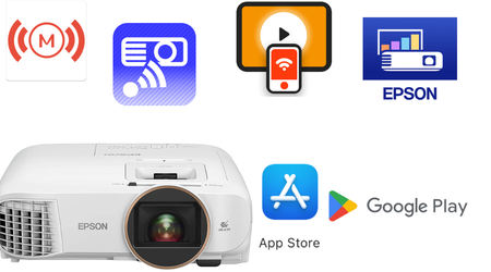 Applicazioni per proiettori per iOS e Android