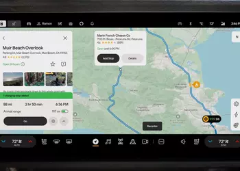 Rivian встроила Google Maps в свои электромобили