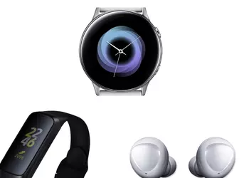 Samsung показала Galaxy Watch Active, Galaxy Fit и Galaxy Buds и представила новый рингтон для S10