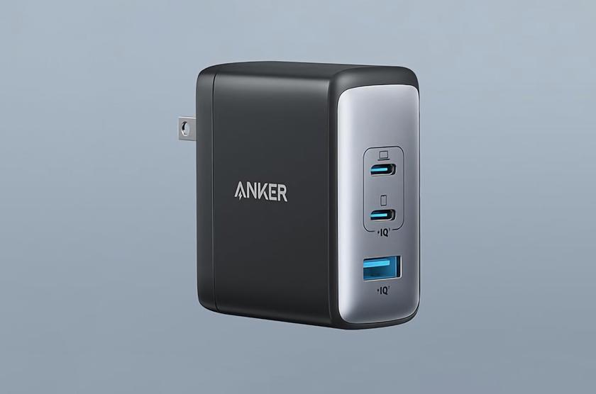 Anker PowerPort 736 Nano II на Amazon: зарядное устройство с тремя портами и мощностью 100 Вт за $54.99 (скидка 27%)