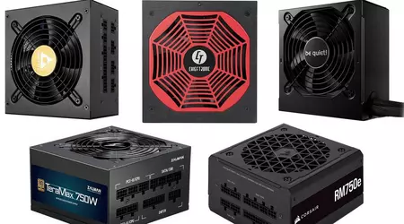 5 енергоефективних блоків живлення із сертифікатом 80 PLUS