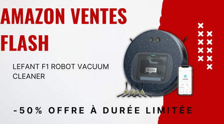 Robot Aspirateur Lefant F1P – Incroyable Remise de 139€!