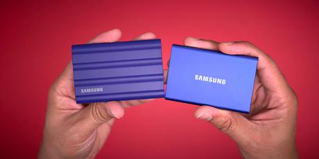 Samsung launches new rugged T7 Shield Portable SSD with IP65 dust and water  protection
