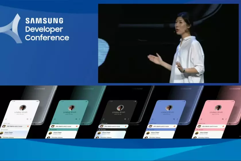 На презентации оболочки One UI Samsung показала расцветки Galaxy S10?