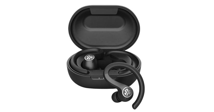 JLab Air Sport best wireless earbuds with ear hooks and noise cancelling