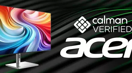Acer prepares to launch PE320QK X monitor with Calman Verified certification and OLED panel