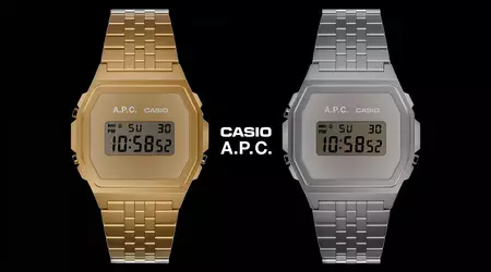 Salutations des années 1970 : A.P.C. et Casio présentent une nouvelle montre de style rétro