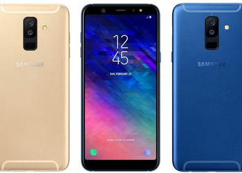 Press Photo Samsung Galaxy A6 Plus: the golden mean