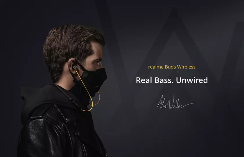 Realme Buds Wireless: беспроводные наушники, созданные совместно с Аланом Уокером, за $25