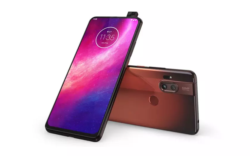 Motorola One Hyper: 6.5-дюймовый экран, основная камера на 64 Мп, выезжающая фронтальная, чип Snapdragon 675, Android 10 из коробки и ценник в $400