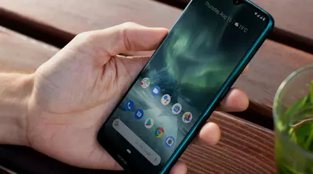 Nokia 5.3 appeared on the new "live" image with the quad-cam, in green coloring