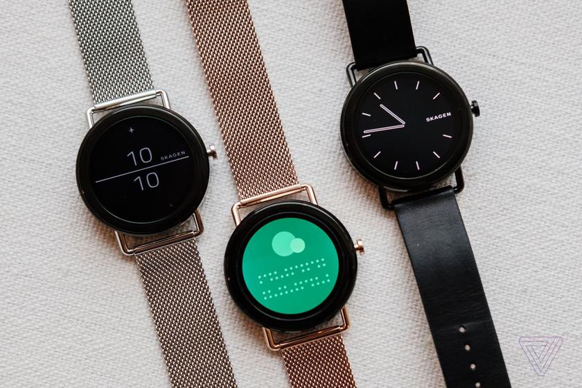 «Умные» часы Skagen Falster: красивый гаджет на Android Wear 2.0 с защитой по стандарту IP67