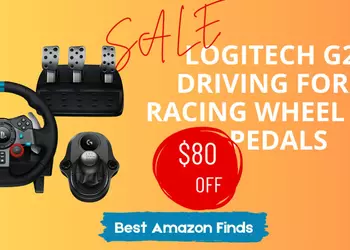 Logitech G29 Driving Force Racing Wheel and Pedals - Now $80 Off Limited Time Deal!