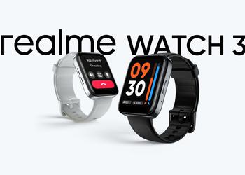 Realme Watch 3: wyświetlacz 1,8”, funkcja połączeń, ochrona IP68, czujnik SpO2 i obsługa ponad 110 trybów sportowych