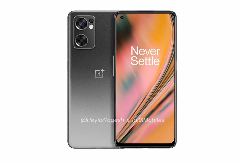 Leaky display, triple camera and design in the style of OnePlus Nord 2: quality renders of OnePlus Nord 2 CE appeared on the net