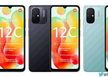 Insider: Xiaomi launches a budget smartphone Redmi 12C in Europe for €170-200