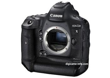Рассекречены характеристики флагманской камеры Canon EOS-1D X Mark II
