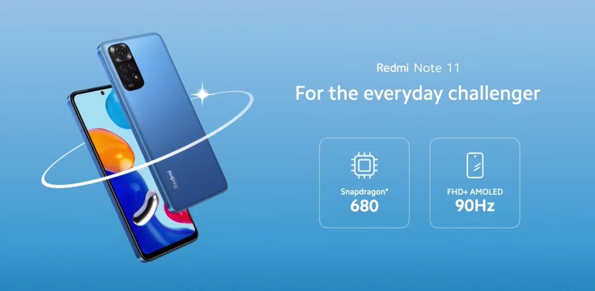 Redmi Note 11 – Snapdragon 680, 50-МП камера, NFC, AMOLED-экран на 90 Гц и MIUI 13 по цене от $175