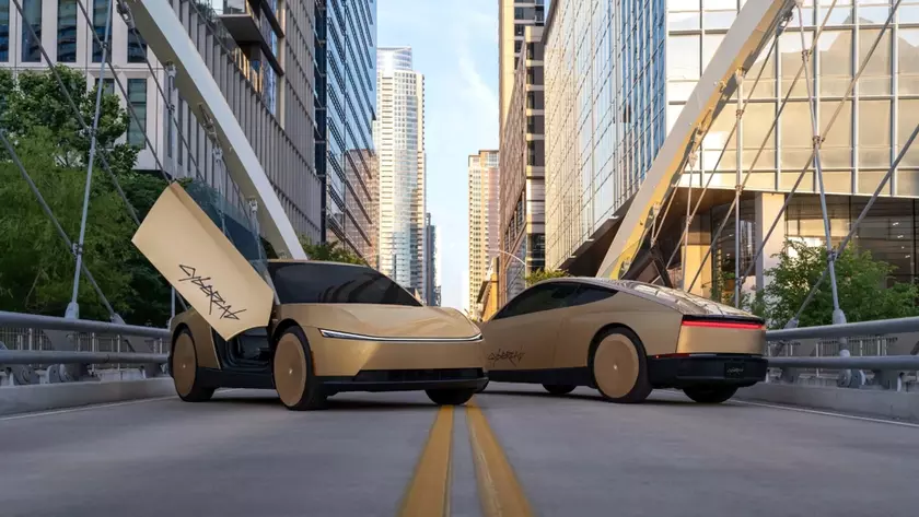 Интерьер беспилотного такси Tesla Cybercab