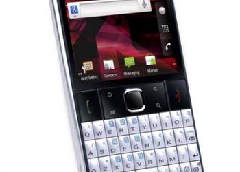Acer beTouch e210: бюджетный Android с QWERTY-клавиатурой