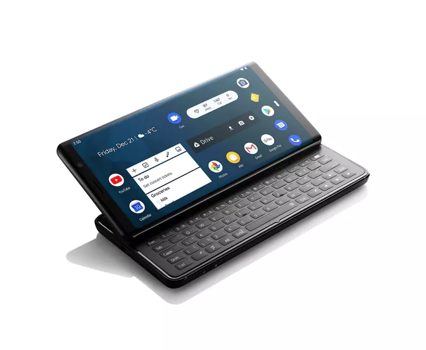 F(x)tec Pro 1 — Android-слайдер на Snapdragon 835 с QWERTY-клавиатурой в пять рядов