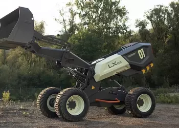 Прототип автономного погрузчика Volvo основан на модели LEGO [видео]